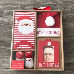NEW Baby’s 1st Christmas Clothing Set